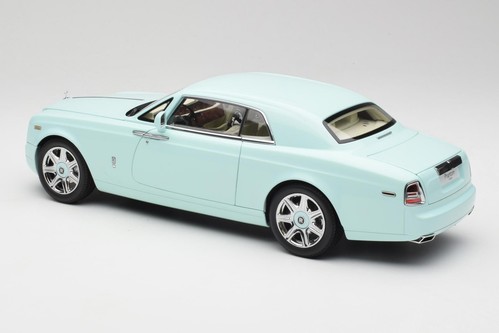 08862TBL Rolls-Royce Phantom Coupe Turchese Blue Kyosho 1/18 - Picture 7 of 8