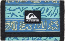 QUIKSILVER THE EVERYDAILY TRI-FOLD WALLET GRANITE TERRA STRIPE EQYAA04063 GGV6