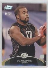 2011 Topps Prime Silver Rainbow 10/25 DJ Williams #24 0o9