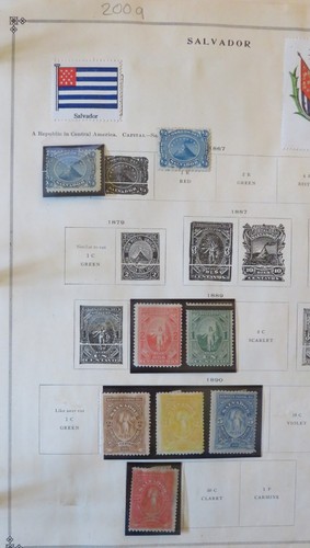SALVADOR stamps from 1867 in good condition, Lot 200