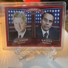 2008 Topps Campaign Bill Clinton Vs. Bob DoleHCM-1996
