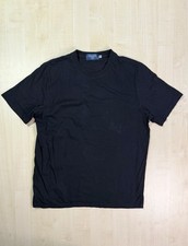 Atlantic Bay Mens Black Cotton T-Shirt Size M Crew Neck