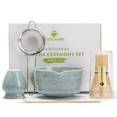 Matcha Kit Set, Matcha Whisk Set Includes Matcha Bowl And Holder, Matcha Whis...