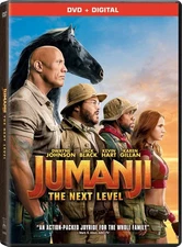 Jumanji: The Next Level (DVD, 2019) Brand New Sealed!!!