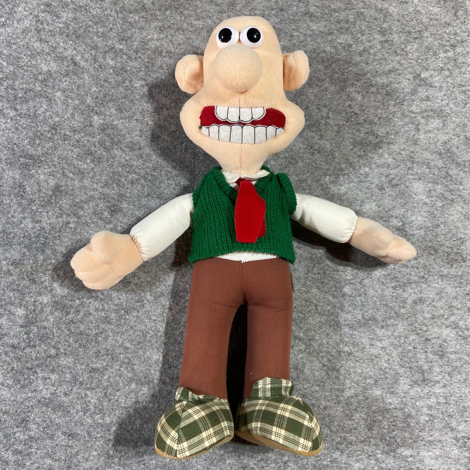 RARE Vintage 1989 Limited GUND Wallace & Gromit Bean Bag Plush 15”