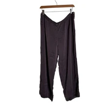 Julianna Rae Silk Pants Womens Size XLP Petite Purple