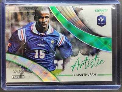 25-26 panini Eternity Bleus Thuram 32/50 Green Artistic EDF Équipe De France