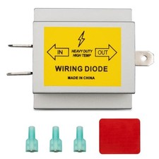 Hy-Power Diode, 2 Input 1 Output Trailer Light Wire Diodes Spade Towed