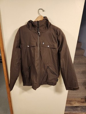 Bonfire Snowboarding Mens Hooded Jacket - Size XL Bomber Style Primaloft