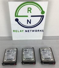 LOT OF 3 HP MM1000FBFVR 2.5" 1TB 6G 7200 SAS HDD 605832-002 ST91000640SS w/Caddy