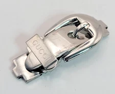 G012: Gucci 6700L Stainless Steel Watch Buckle & End Link Set – Genuine