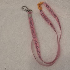 Tamagotchi Connection Pink Lanyard Gotchi Gear Pet Pouch Rare Collectible Leash