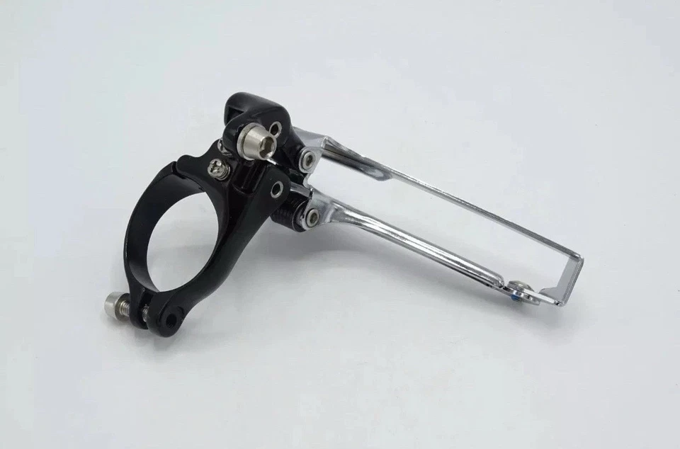 microSHIFT R10 Front Derailleur 10 Speed - 34.9 Clamp On - Road Bike Black MS-10 - Image 4 of 4