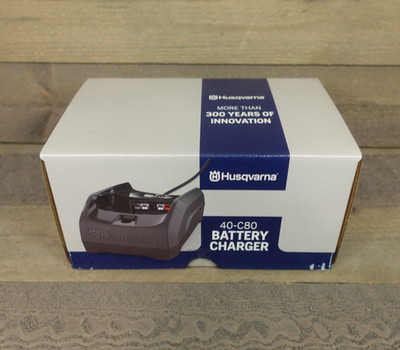 GENUINE OEM Husqvarna 40-C80 Lithium Ion 40V Battery Charger - 970487803 - NEW!