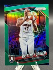 2025 Panini Prizm WNBA #46 Brittney Griner Green Prizms 2