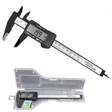 Electronic Digital Calipers, inch and Millimeter Conversion,LCD Screen displays 