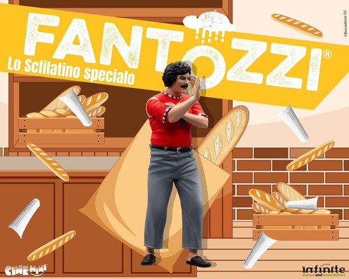 Fantozzi Cecco Scfilatino Cinemini Pvc Diego Abatantuono 10cm Infinite Statue - Foto 3 di 7