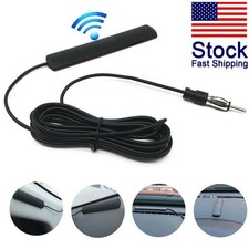 Car Interior Hidden Amplified Antenna Electronic Stereo Amfm Radio Universal