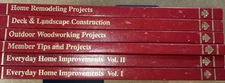 Handyman Club of America Lot of 6 Books HC 1994-96 VG Remodeling, Deck Landscape