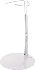 Adjustable Doll Stand White