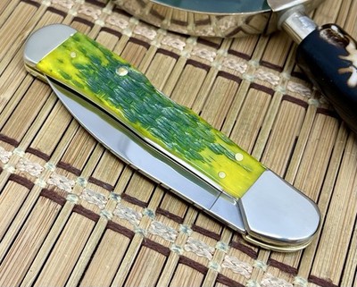 【Greco J-600E 1989年ビンテージ160E 】エレアコ&新品ケース Case XX USA 2025 Peachseed Jig Green Apple Bone 27864 Stainless
