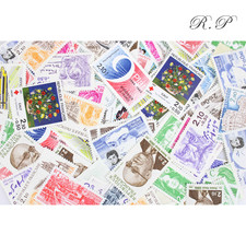 LOT DE 100 TIMBRES FRANCE NEUFS AFFRANCHISSEMENT 2,10 FRANCS, SOUS FACIALE