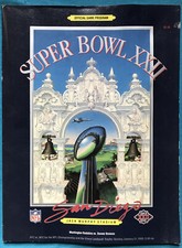 SUPER BOWL XXII (22) game program Broncos vs. Redskins