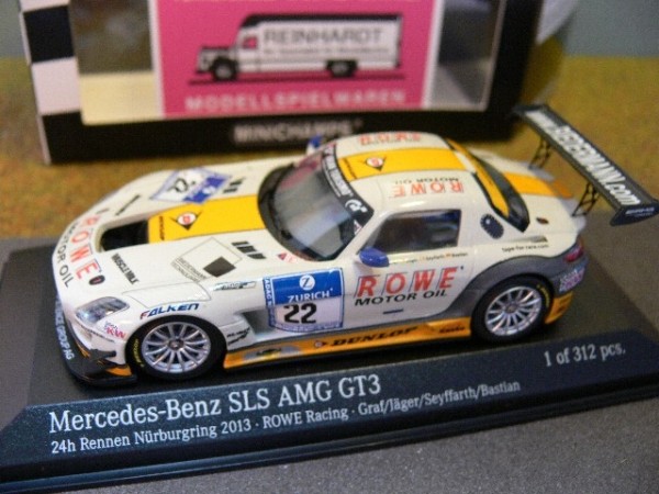 1 43 Minichamps MB SLS AMG GT3 Rowe Racing Graf 1 43 Minichamps MB SLS AMG GT3 Rowe Racing Graf