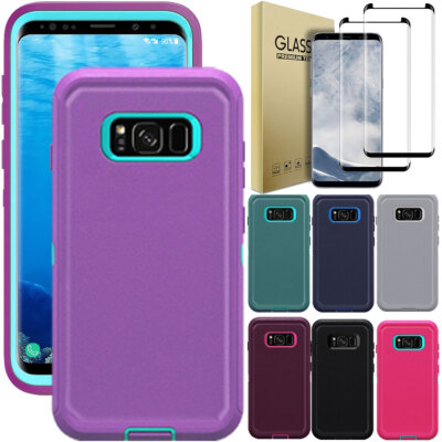 For Samsung Galaxy S8/S8 Plus/S8+ Shockproof Case Rugged Cover Screen Protector