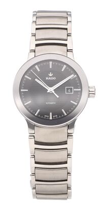 Rado Centrix 28mm Automatic Black Dial Stainless Steel Ladies Watch R30940163