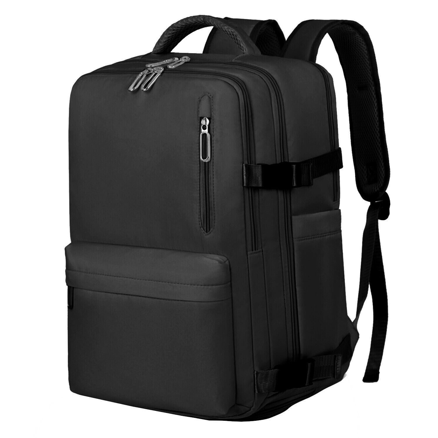 Lightweight Waterproof Travel Backpack with Shoe Pouch & Laptop Compartment-image