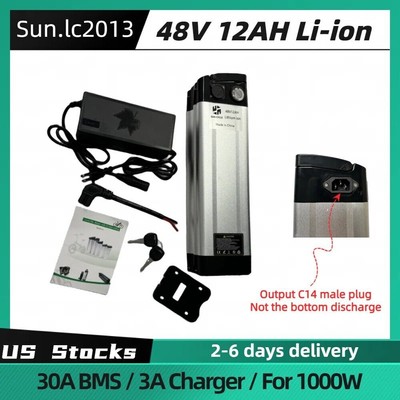 48V/36V 12AH Lithium-ion Ebike Battery 30A BMS li-ion Electric Bicycle Vehicle