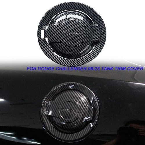Fuel Tank Filler Cover Door Gas Tank Cap Fits For Dodge Challenger 09-20 - Foto 21 di 25