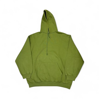 Authentic Balenciaga Sweatshirt Back Logo Print Army Green Hoodie