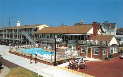 Stockton Motor Inn Cape May NJF23900 pub Alddin Color