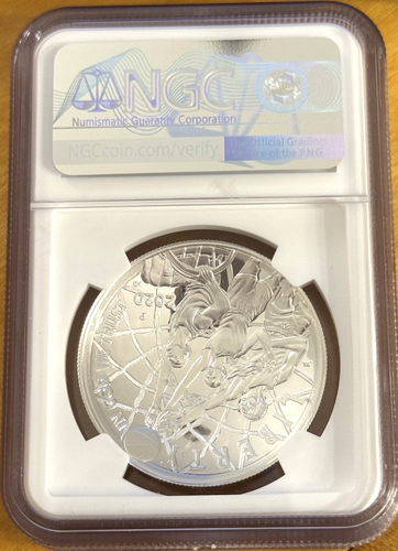2020 P $1 Basketball Hall Of Fame Tip Off Releases NGC PF70 UCAM Colorized Coin - Picture 2 of 10