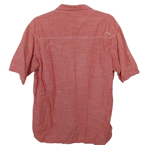 Camicia uomo Jackson Mule Wyoming taglia L bottone causale 100% cotone manica corta - Foto 2 di 7
