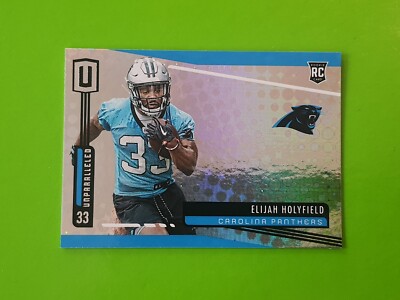 2019 Panini Unparalleled #269 Elijah Holyfield Carolina Panthers RC Rookie
