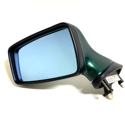 91-98 Audi 80 B4 Cabriolet Left Driver Side Mirror Green E6 007665 OEM