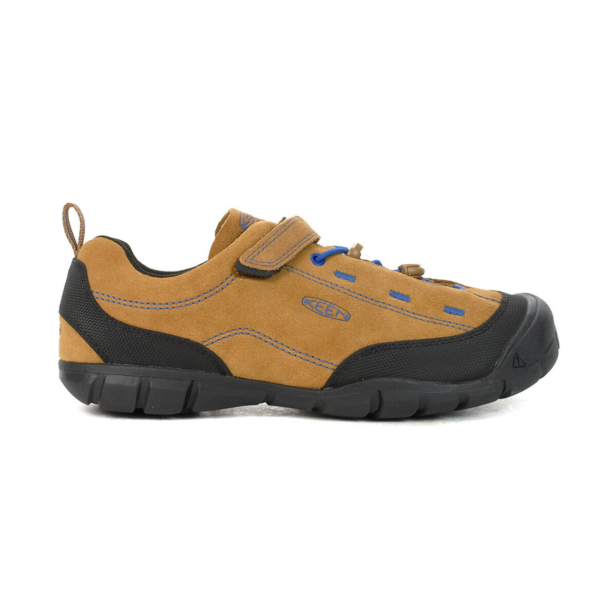 Keen Big Kids Jasper II Toasted Coconut/Bright Cobalt Shoes
