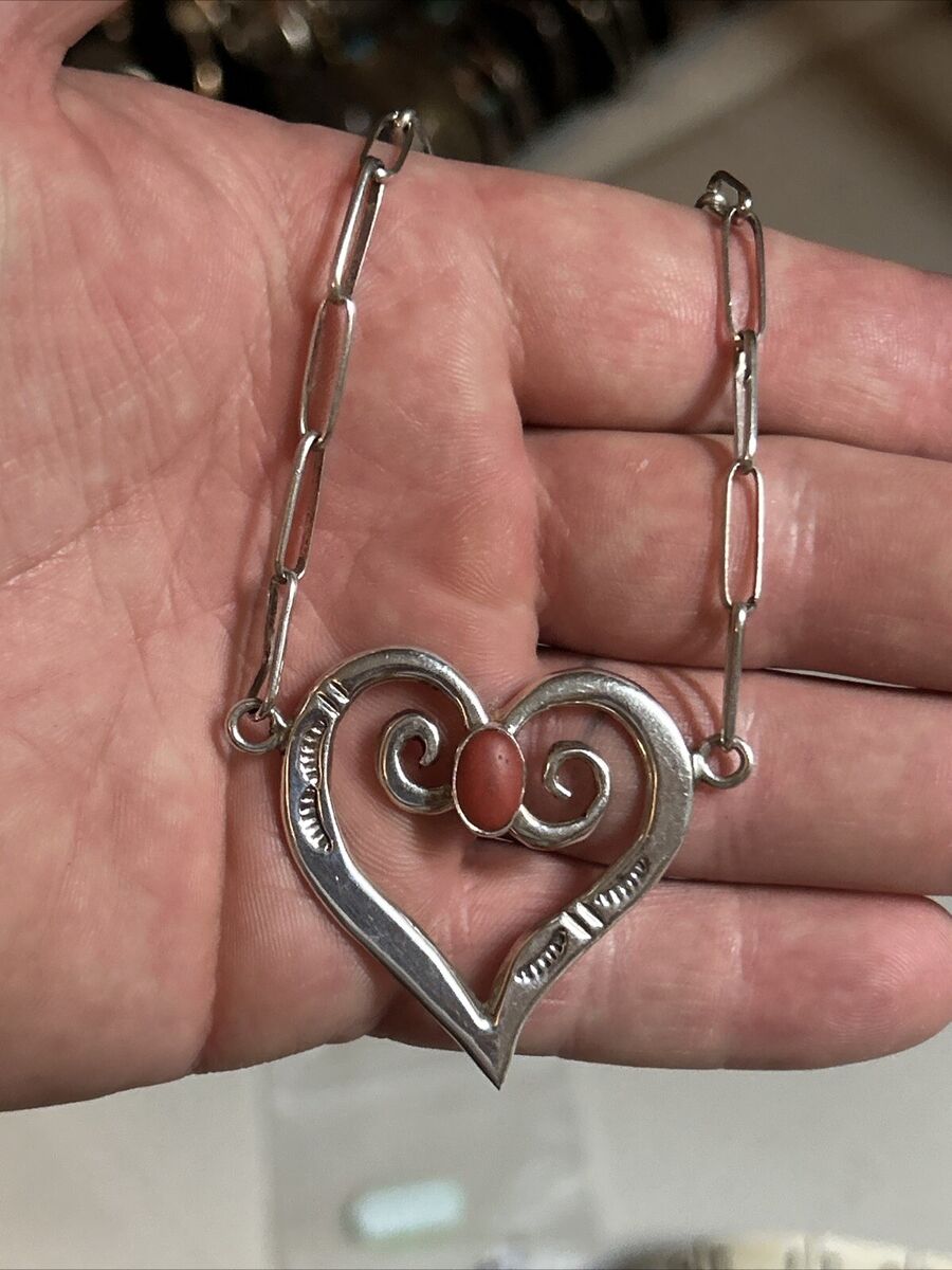 Best Navajo Will Mariano Coral Sterling Silver Native American Bracelet Best Navajo Will Mariano Coral Sterling Silver Native American Bracelet