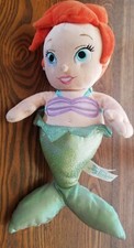 Disney Babies Little Mermaid Ariel Baby Green Plush 14" Disney Parks