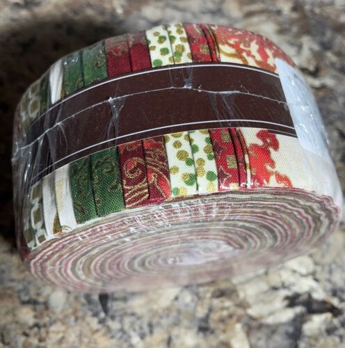 Robert Kaufman, Roll-up, "Grandezza d'inverno" RU-557-40 100% cotone - Foto 6 di 9