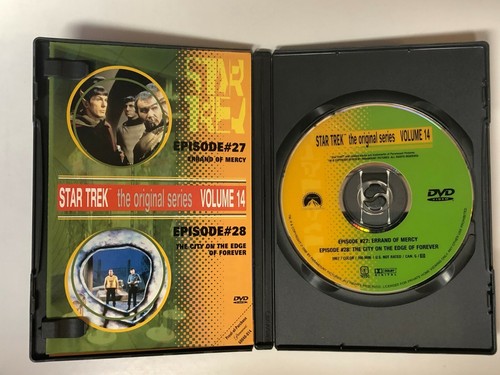 Star Trek Original Series DVD Vol 14 (Episode #27/28) Errand of Mercy 1967 - Picture 2 of 3