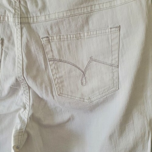 Just My Size White Modern Boot Cut Pants 18W - Picture 6 of 6
