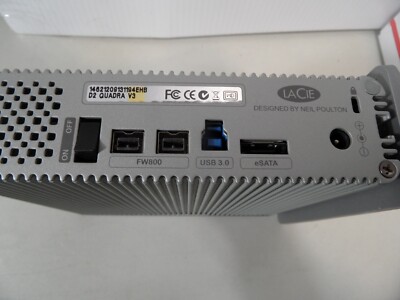 LSLacie ラシー 3TB USB3/FW800 d2 Quadra LaCie d2 Quadra USB 3.0 3TB USB 3.0 / 2 x Firewire800