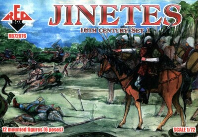 Jinetes Set #1 16th century (12 Mounted figures) 1/72 RedBox 72076
