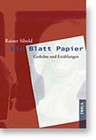 Ein Blatt Papier von Rainer Sibold (2005, Taschenbuch)