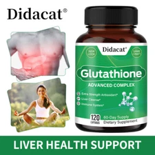 Glutathione With Milk Thistle Extract-Supports Liver Health,Powerful Antioxidant