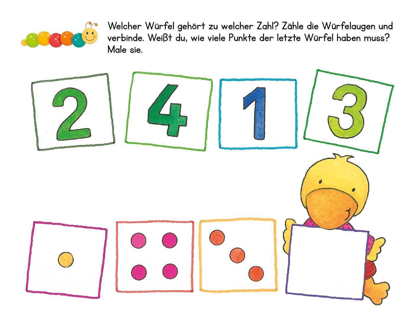 Thumbnail - Lernraupe - Erste Zahlen | Angela Wiesner | Taschenbuch | Softcover